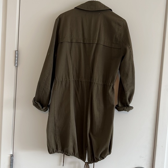 B.P. Olive Green Jacket with drawstrings - Picture 7 of 7